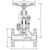 Steel gate valve | KP-772